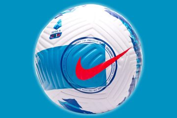 Il nuovo pallone della Serie A 2021-2022