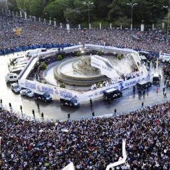 Plaza Cibeles festa Real Madrid
