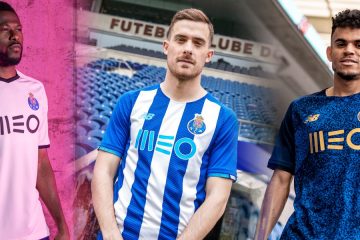 Le nuove maglie del Porto 2021-2022