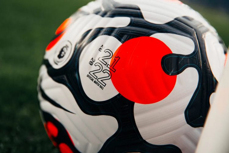 Dettaglio grafica pallone Premier League