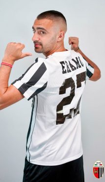 Retro prima maglia Ascoli
