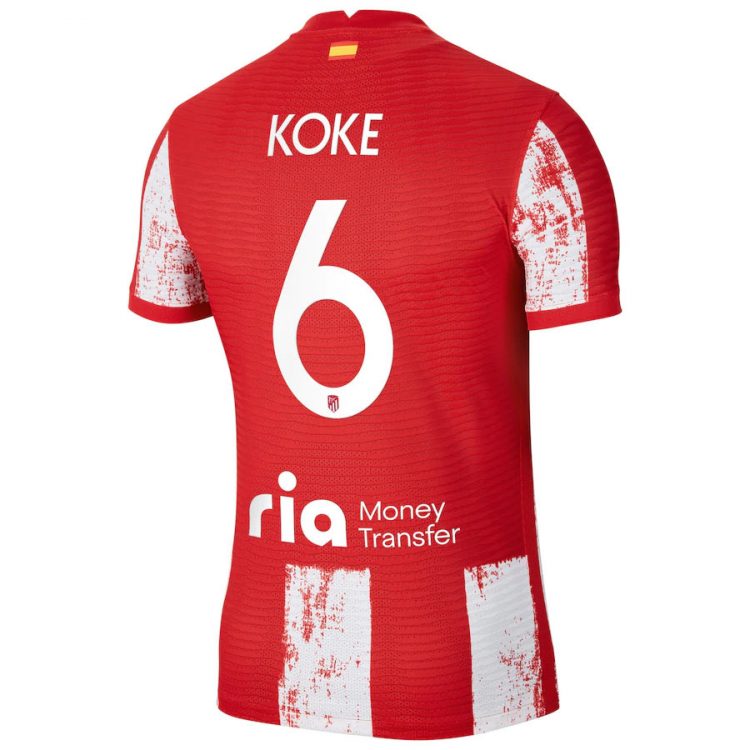 Maglia Atletico Madrid 2021-2022 Koke 6