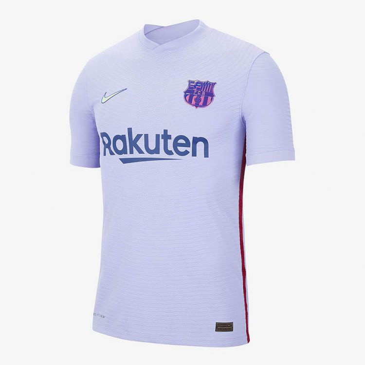 Seconda maglia Barcellona viola 2021-2022