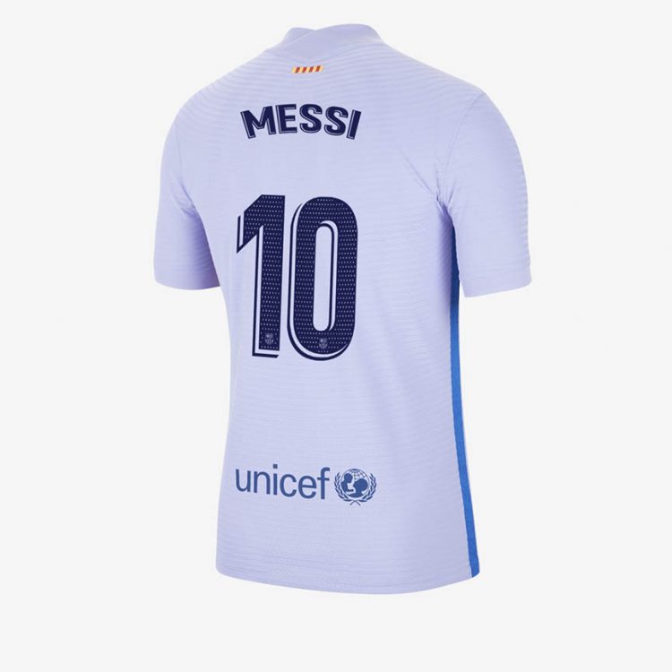 Seconda maglia Barcellona viola 2021-2022 Messi 10