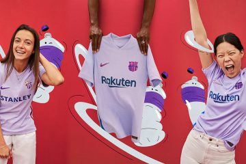 La nuova maglia away del Barcellona 2021-2022