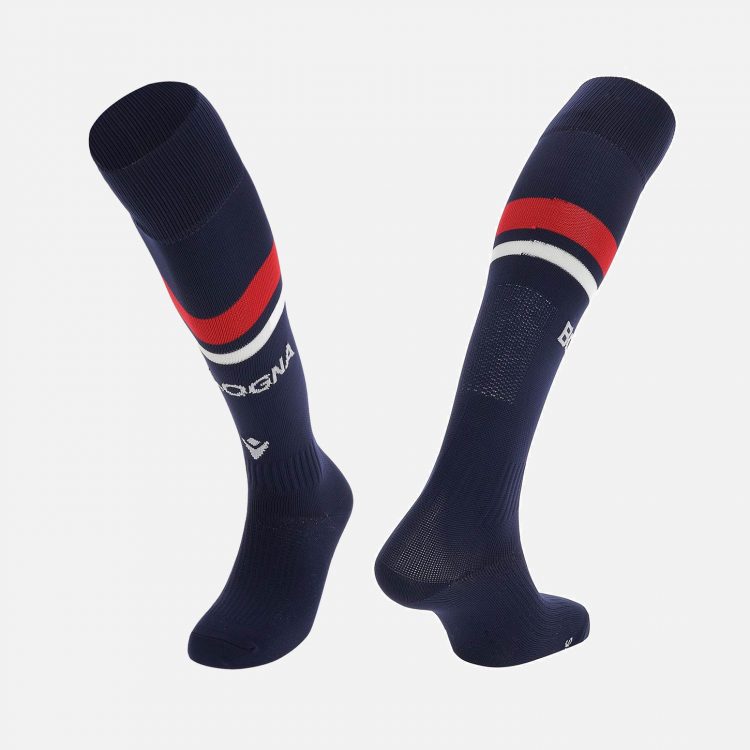 Calzettoni blu Bologna home 2021-2022