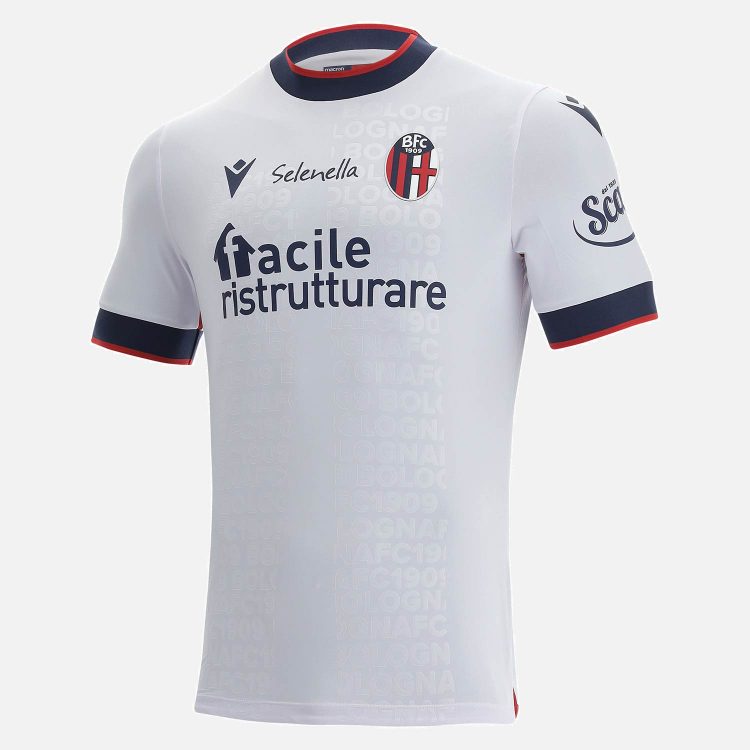 Seconda maglia Bologna 2021-2022 Macron