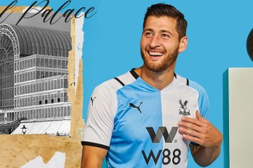 La nuova terza maglia del Crystal Palace 2021-22