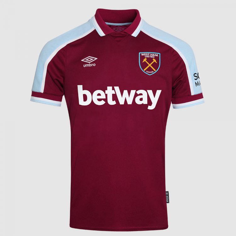 Maglia West Ham 2021-2022 Umbro
