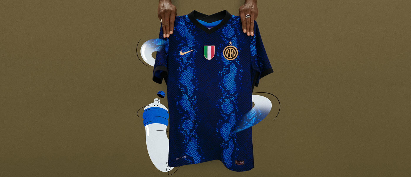 La nuova maglia dell'Inter 2021-2022