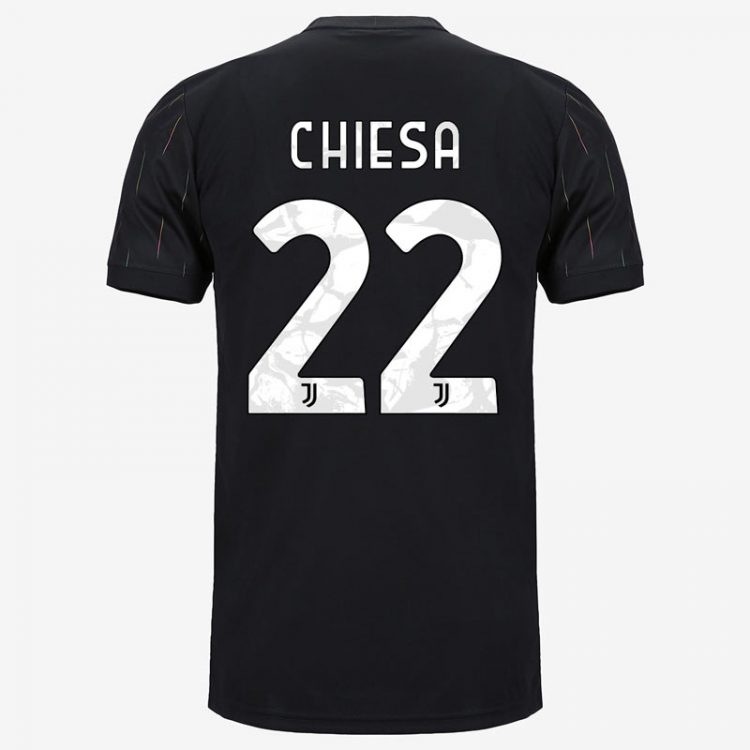 Maglia Chiesa Juventus away 2021-2022