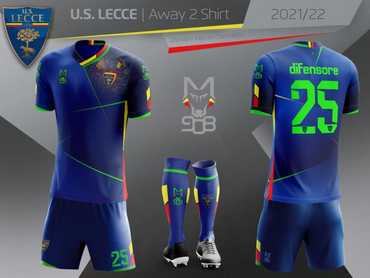 Terza maglia Lecce 2021-2022
