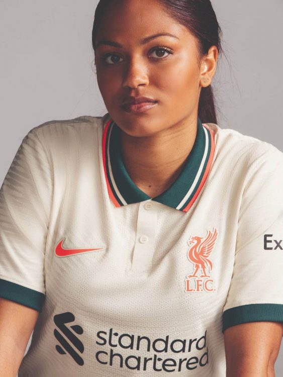 Liverpool maglia away bianca 2021-22