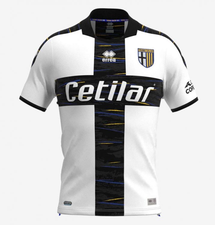 Maglia Parma 2021-2022 crociata Erreà