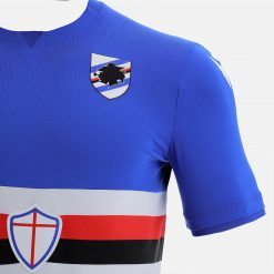 Dettaglio nuova maglia Samp 2022