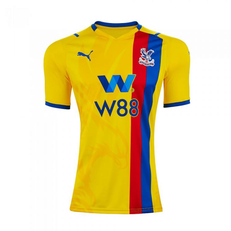 Seconda maglia Crystal Palace 2021-2022 gialla
