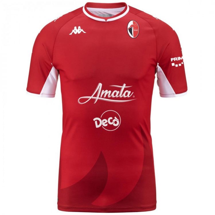 Seconda maglia Bari rossa 2021-2022