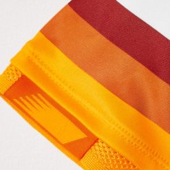 Strisce giallorosse manica Roma