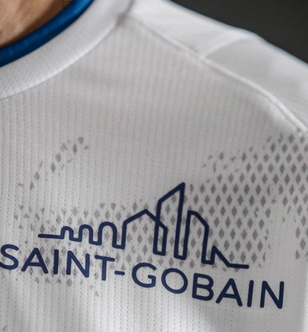 Sponsor Saint-Gobain Empoli maglia bianca