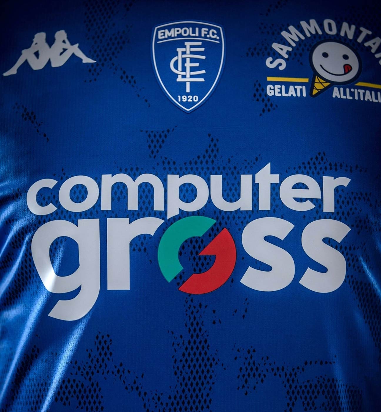 Computer Gross sulla maglia dell'Empoli