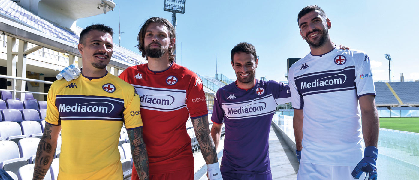 Le nuove maglie della Fiorentina 2021-2022