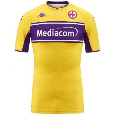 Terza maglia Fiorentina gialla 2021-22