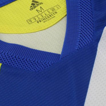 Colletto terza maglia Juve gialloblù