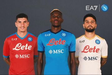 Le nuove maglie del Napoli 2021-22 Armani