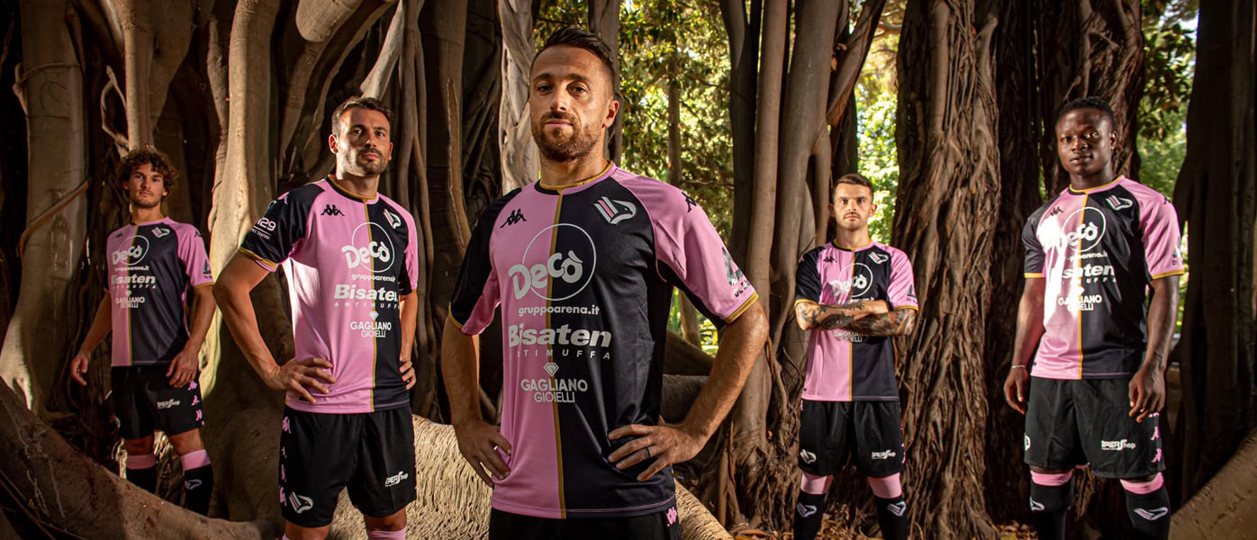 Le nuove maglie del Palermo 2021-2022