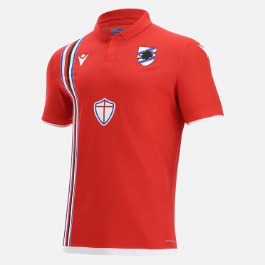 Terza maglia Sampdoria rossa