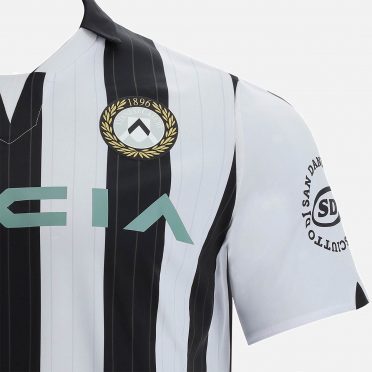 Motivo gessato maglia Udinese