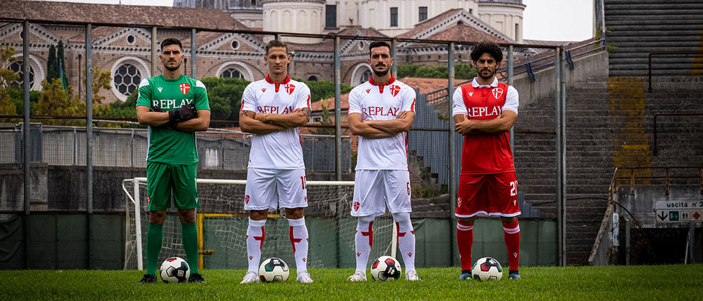 Le nuove maglie del Padova 2021-2022