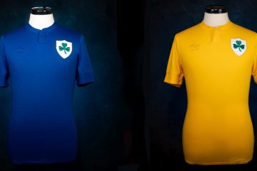 Le maglie dell'Irlanda per i 100 anni firmate Umbro