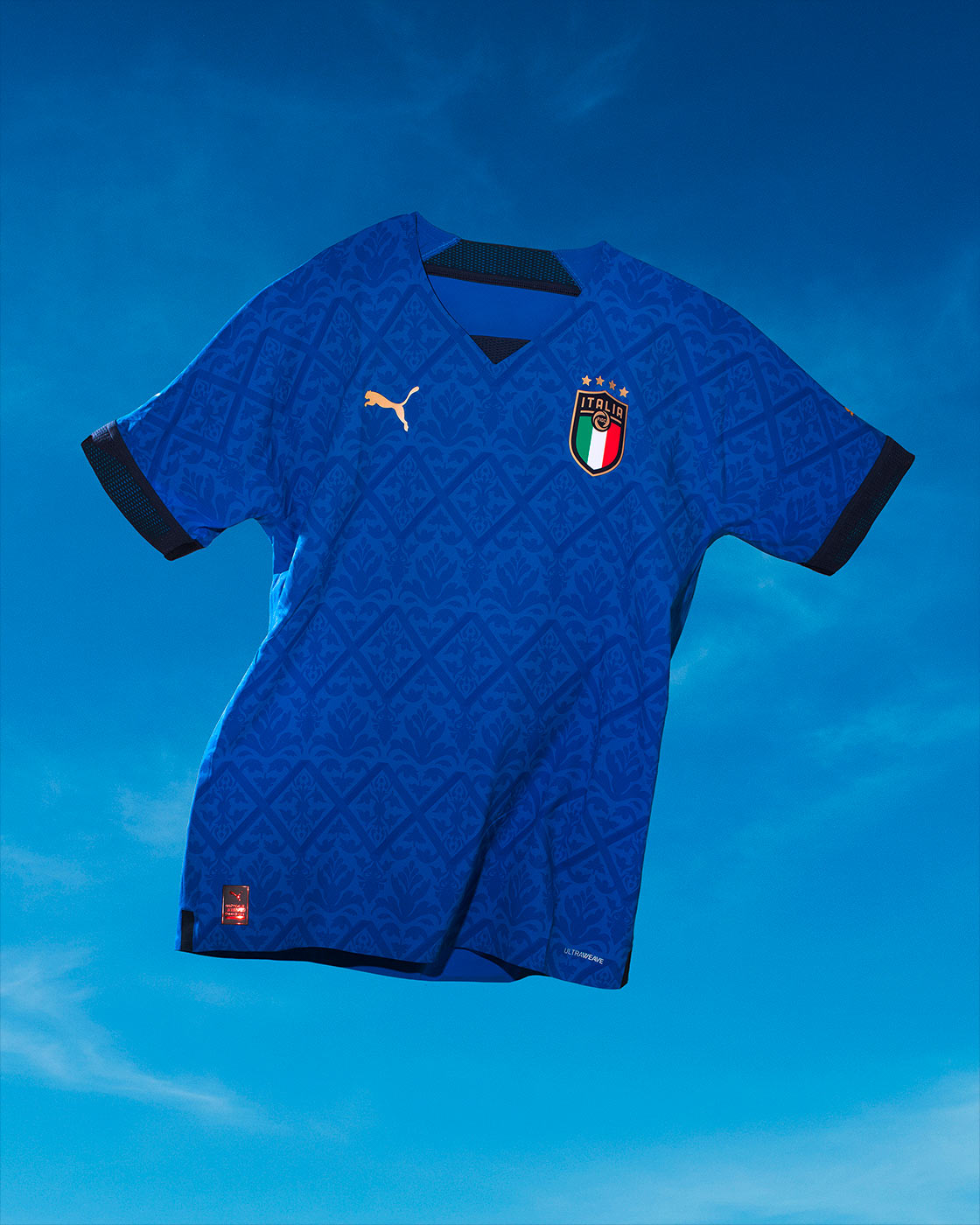 La nuova maglia dell'Italia per la Nations League è la più leggera