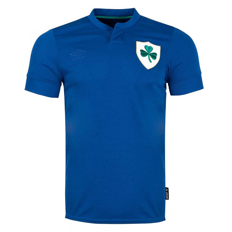 Maglia Irlanda blu 100 anni federazione