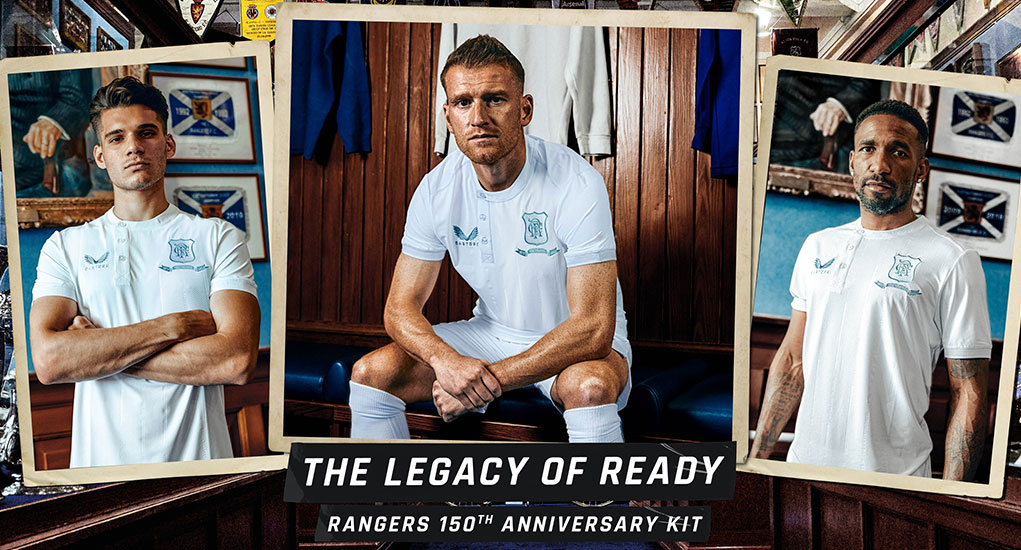 Rangers maglia celebrativa 150 anni Castore