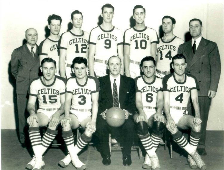 Canotta Boston Celtics con le maniche 1946