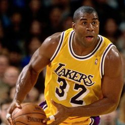 Magic con la canotta dei Lakers