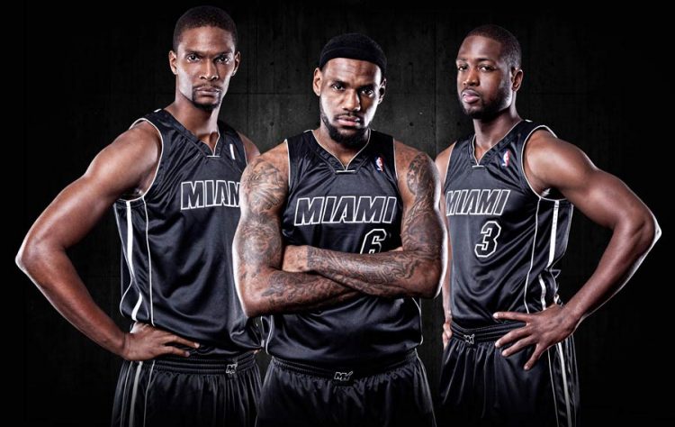 Miami Heat maglia Black Edition