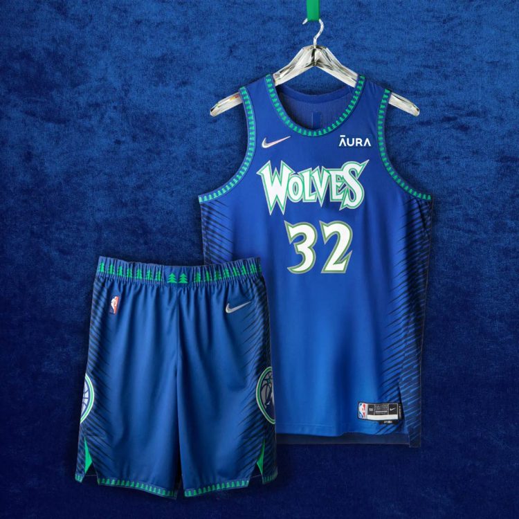Maglia Minnesots Wolves City Edition