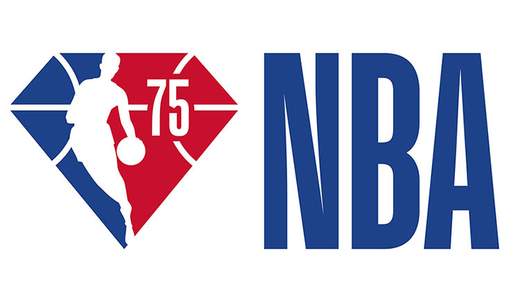 Logo NBA 75 anni