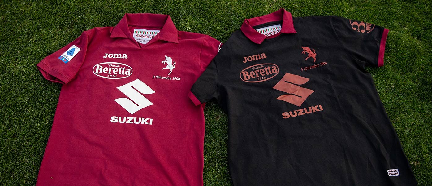 La maglia celebrativa del Torino per i 115 anni