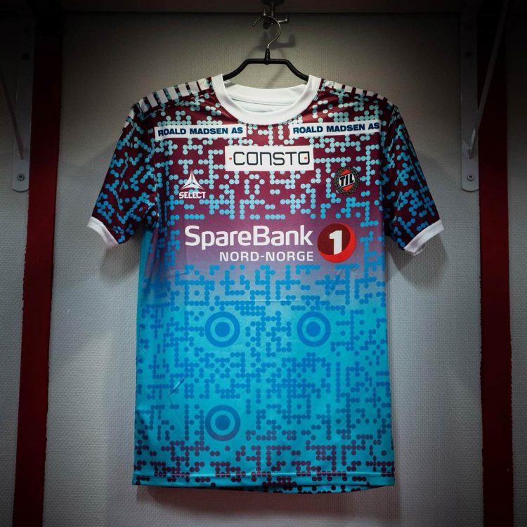 La maglia del Tromso per boicottare i mondiali in Qatar