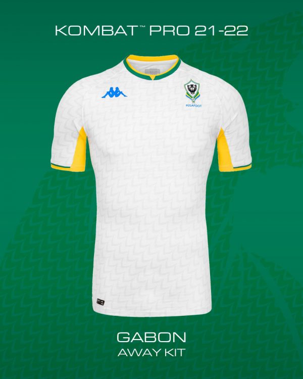 Seconda maglia Gabon 2022 bianca