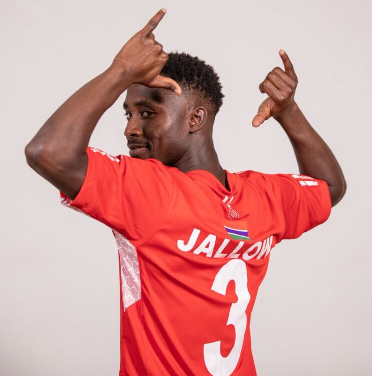 Maglia Gambia Saller 2022 retro