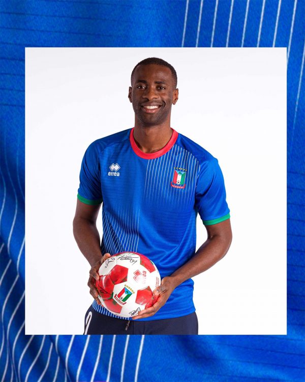Maglia Guinea equatoriale third blu 2022