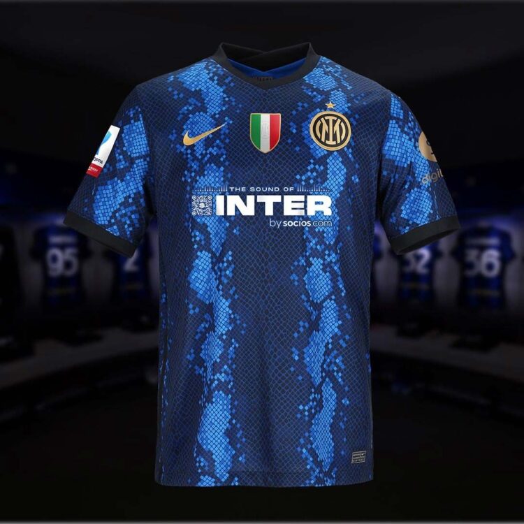 Maglia Inter Supercoppa interattiva