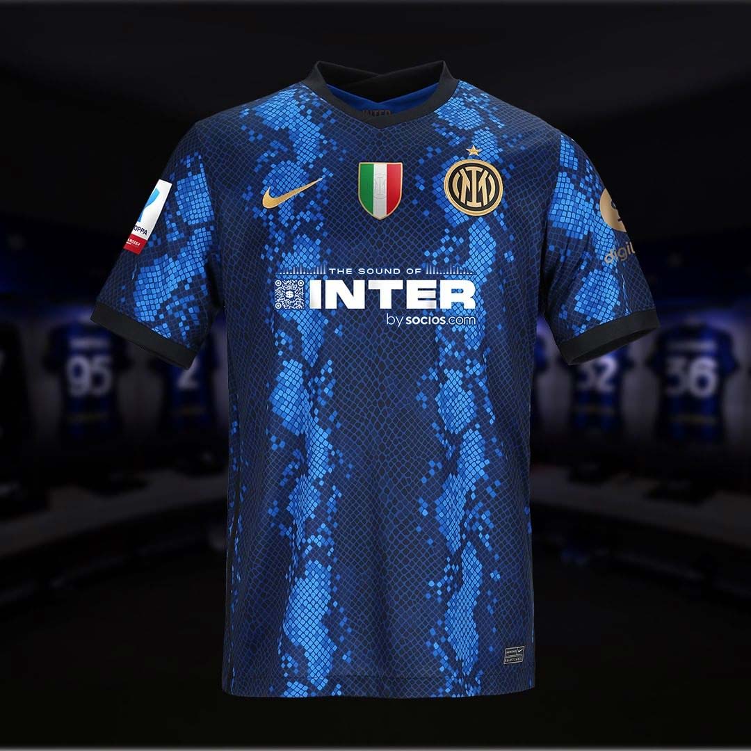 Vinci la speciale maglia dell'Inter con il QR Code per la Supercoppa