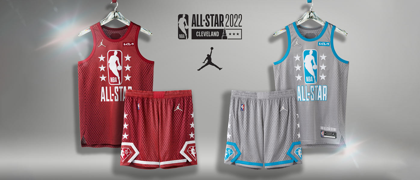 Le nuove maglie dell'All Star Game 2022 NBA