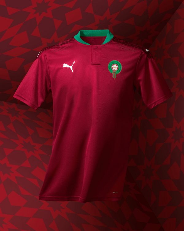 Marocco maglia rossa home Puma